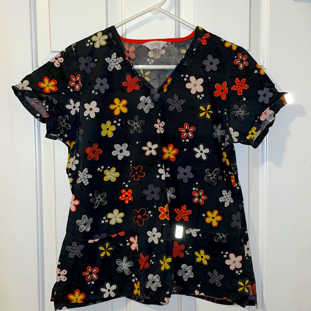 Scrub Top. Code Happy